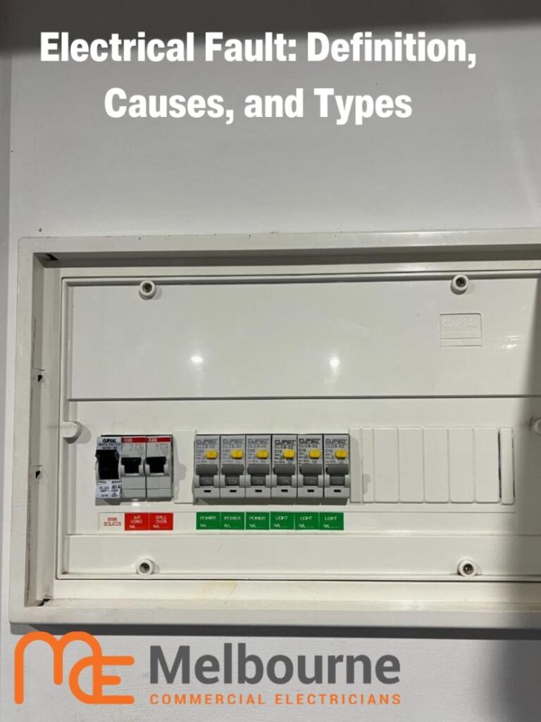 Electrical Fault Definition Causes And Types